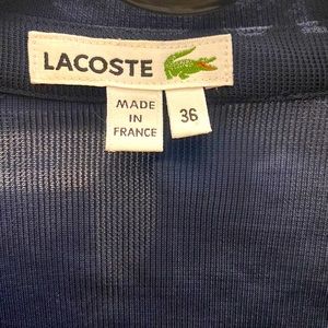 Lacoste navy dress